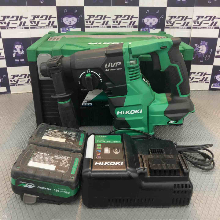 【中古品】ハイコーキ(HIKOKI ※旧:日立工機) コードレスハンマドリル DH3628DA(2XPZ)【所沢店】