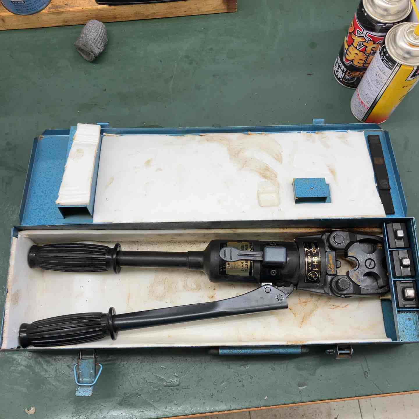 ◇泉精器(IZUMI) 手動油圧式圧着工具 9H-1【鴻巣店】 – アクトツール