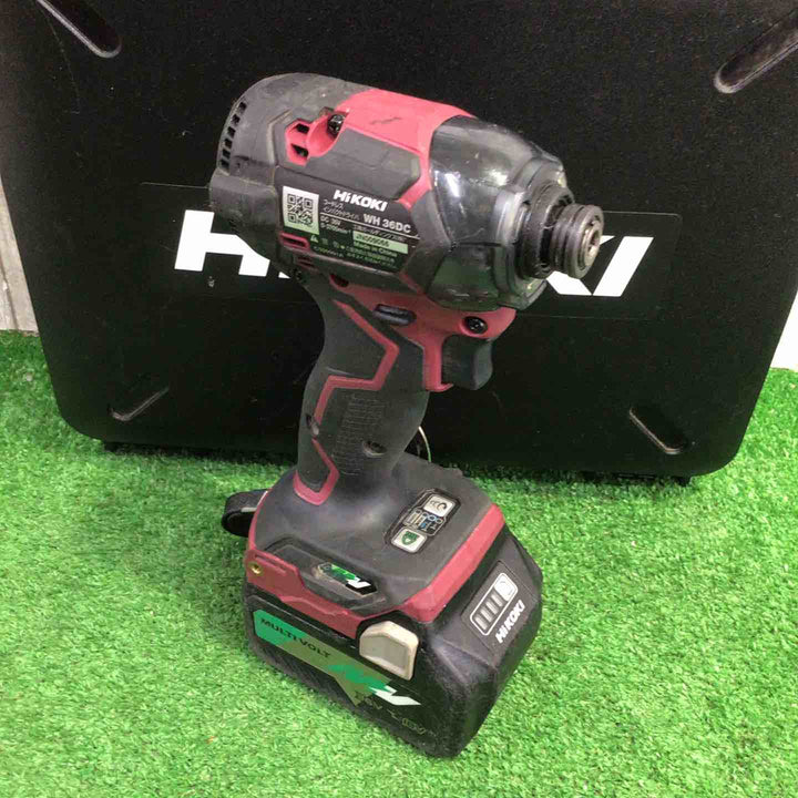 ★ハイコーキ(HIKOKI ※旧:日立工機) コードレスインパクトドライバー WH36DC(2XPR)【町田店】