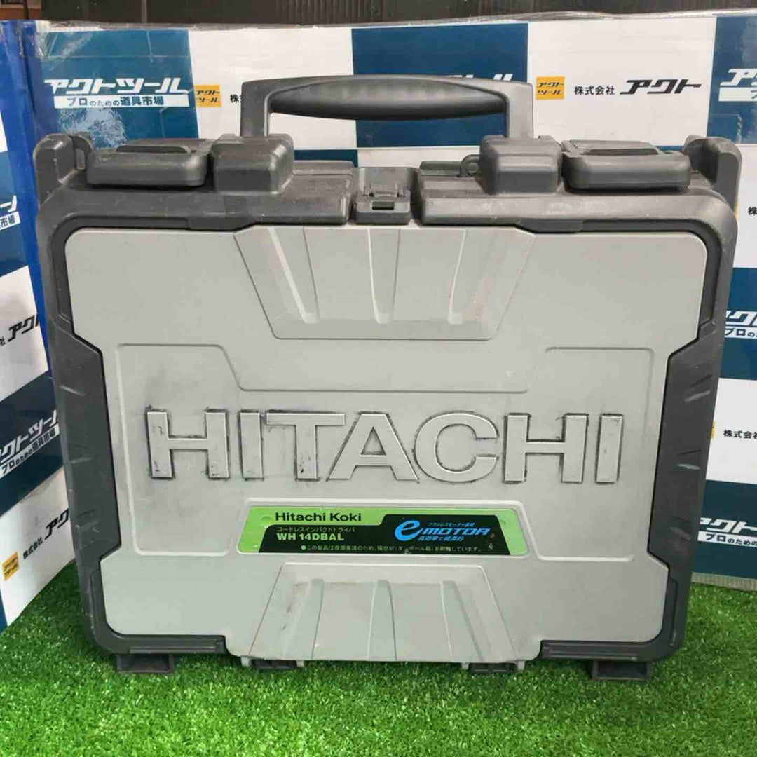 ★ハイコーキ(HIKOKI ※旧:日立工機) コードレスインパクトドライバー WH14DBAL2(2LSCK)(BB)【草加店】