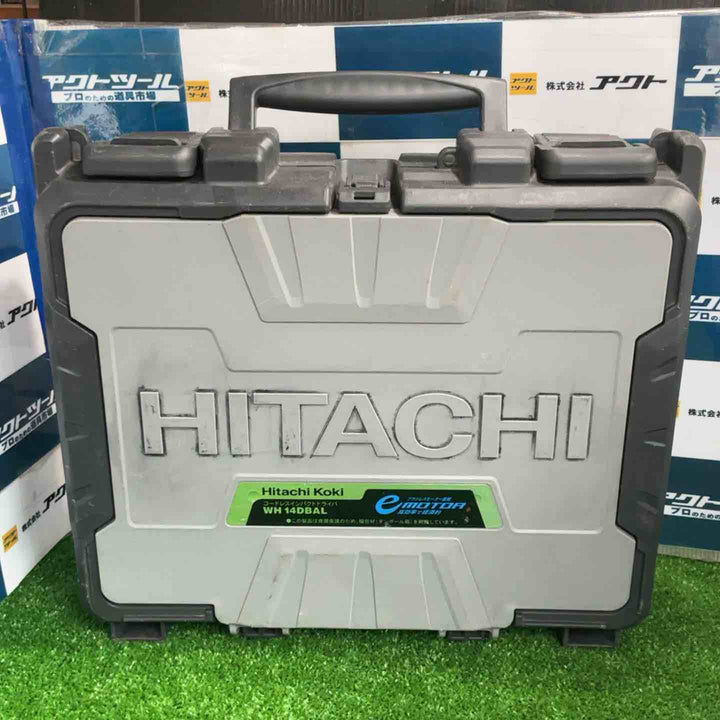 ★ハイコーキ(HIKOKI ※旧:日立工機) コードレスインパクトドライバー WH14DBAL2(2LSCK)(BB)【草加店】