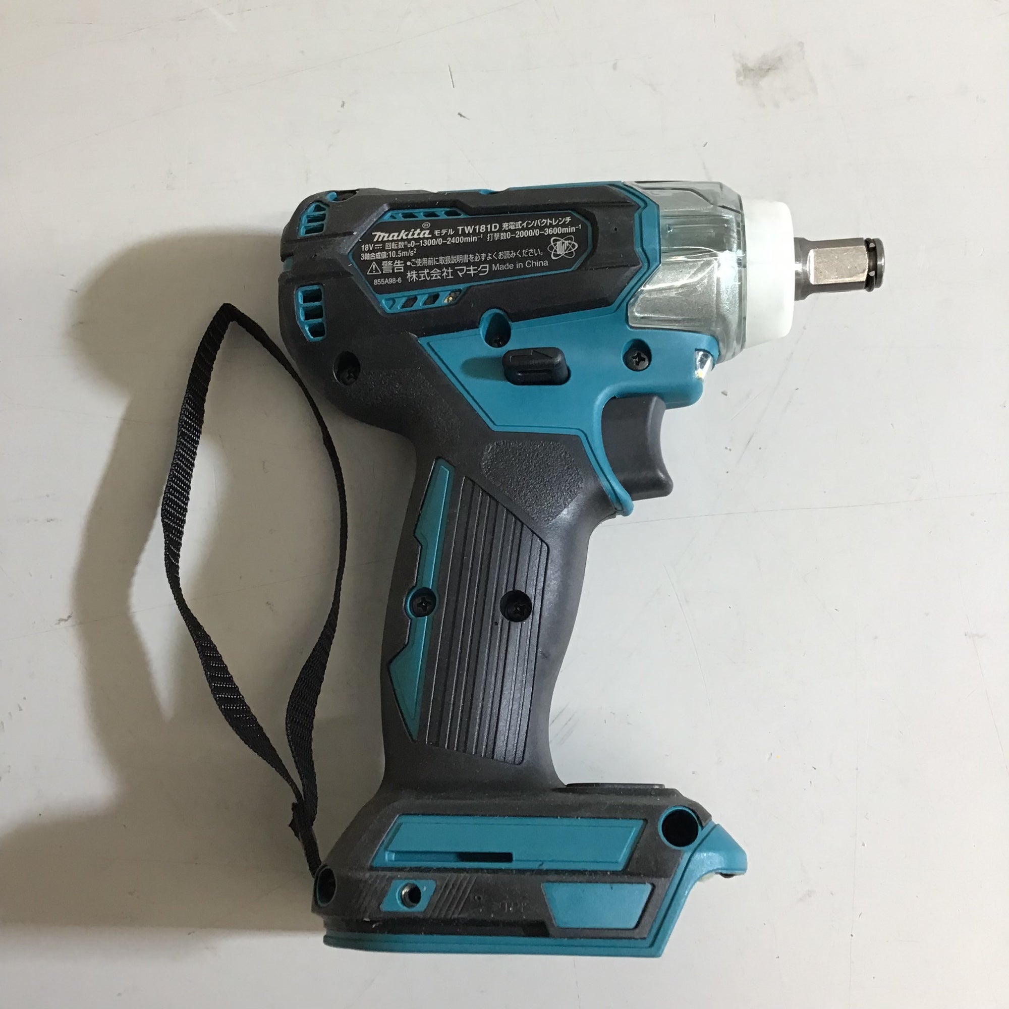 未使用品 店頭展示品】マキタ ｍakita コードレスインパクトレンチ 本体のみ TW181DZ 【戸田店】 – アクトツールオンラインショップ