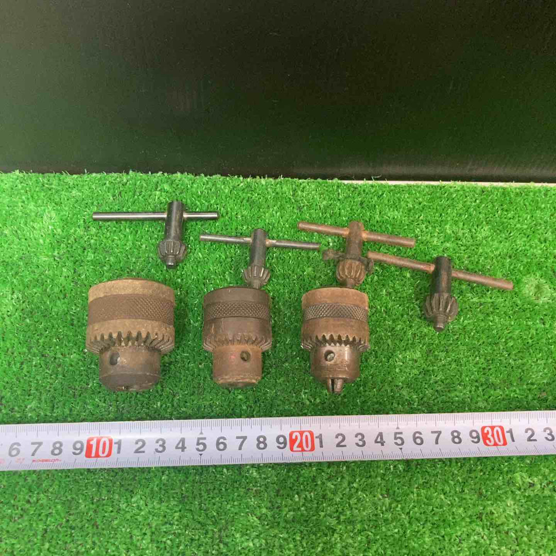 三つ爪 スクロールチャック 刃物台 ドリルチャック ベアリングプーラー まとめ売り 旋盤加工 フライス盤 テーパー【岩槻店】