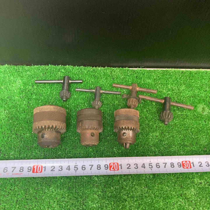三つ爪 スクロールチャック 刃物台 ドリルチャック ベアリングプーラー まとめ売り 旋盤加工 フライス盤 テーパー【岩槻店】