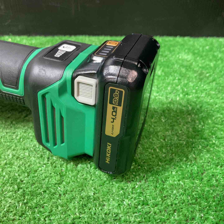 【中古】★ハイコーキ(HIKOKI ※旧:日立工機) 100mmコードレスディスクグラインダ G1210DA(2LSK)10.8V4.0Ahバッテリー1個【岩槻店】