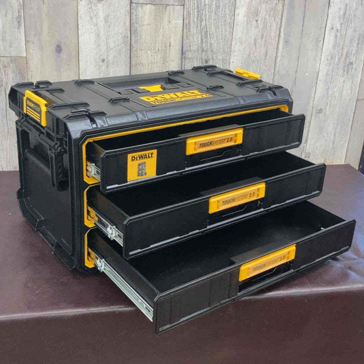 【中古品】 デウォルト(DEWALT) タフシステム2.0 3段引き出しチェスト DWST08330-1 【東大和店】