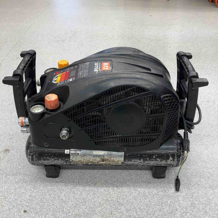 ★マックス(MAX) エアコンプレッサー AK-HL1270E_ブラック 保証なし【八潮店】