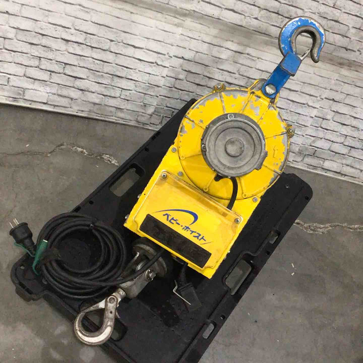 トーヨーコーケン ベビーホイスト BH-N940 荷重130kg 揚程40m 非常停止付【川口店】