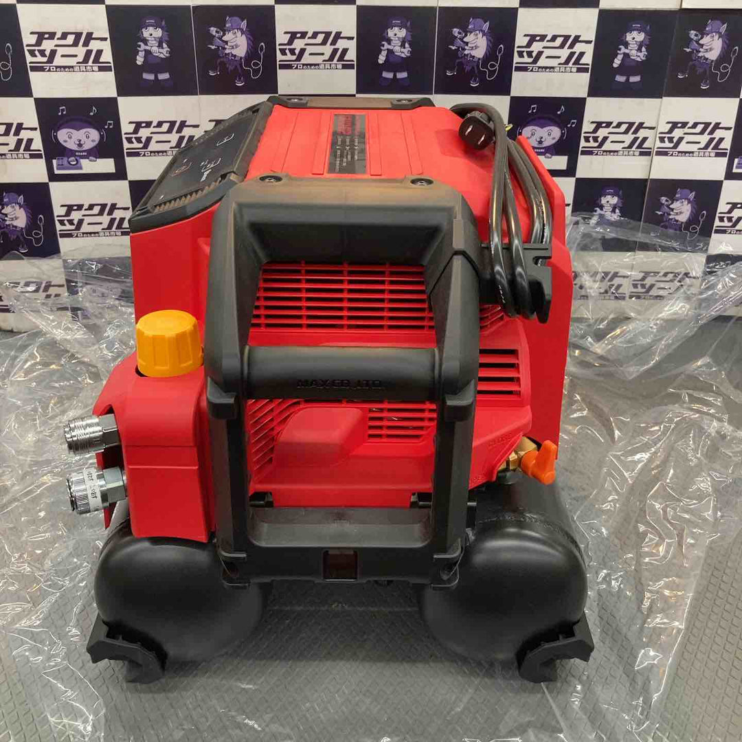 【未使用品】マックス(MAX) 高圧常圧兼用エアコンプレッサー AK-HL1310E2_レッド【所沢店】