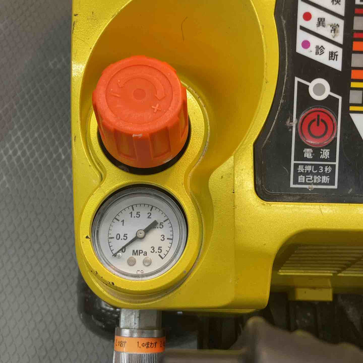【中古品】MAX 建築用 高圧 4口 エアコンプレッサー AK-HH1270E2 限定色 リーフイエロー【所沢店】