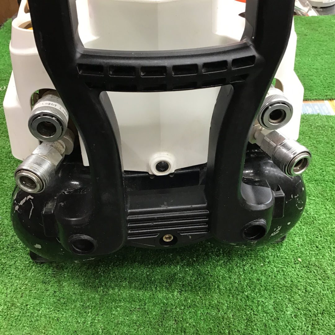 〇MAX 限定カラーエアコンプレッサー AK-HL1250E マーブルホワイト【桶川店】