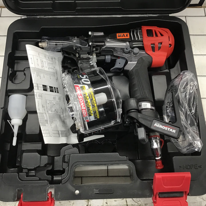 ★マックス(MAX) 高圧エア釘打ち機 HN-50N4(D)-G【所沢店】