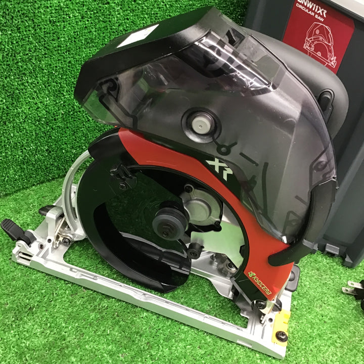 【特別特価！未使用】 京セラ 18V 165mm 集じん兼用 充電式集じん丸ノコ DNW11XR 【桶川店】