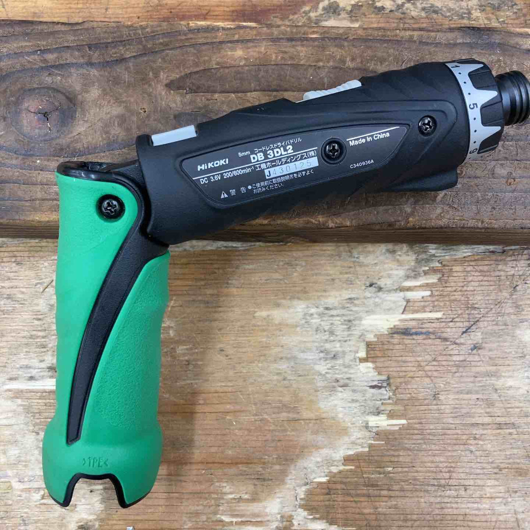 【中古品】◇ハイコーキ(HIKOKI ※旧:日立工機)  3.6V コードレスペンドライバドリル  DB3DL2(2LCSK) セット【柏店】