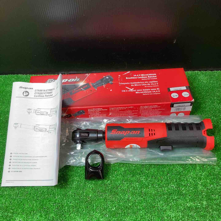 ◇スナップオン/Snap-on コードレスラチェットレンチ CTR861ADB レッド 本体のみ【岩槻店】