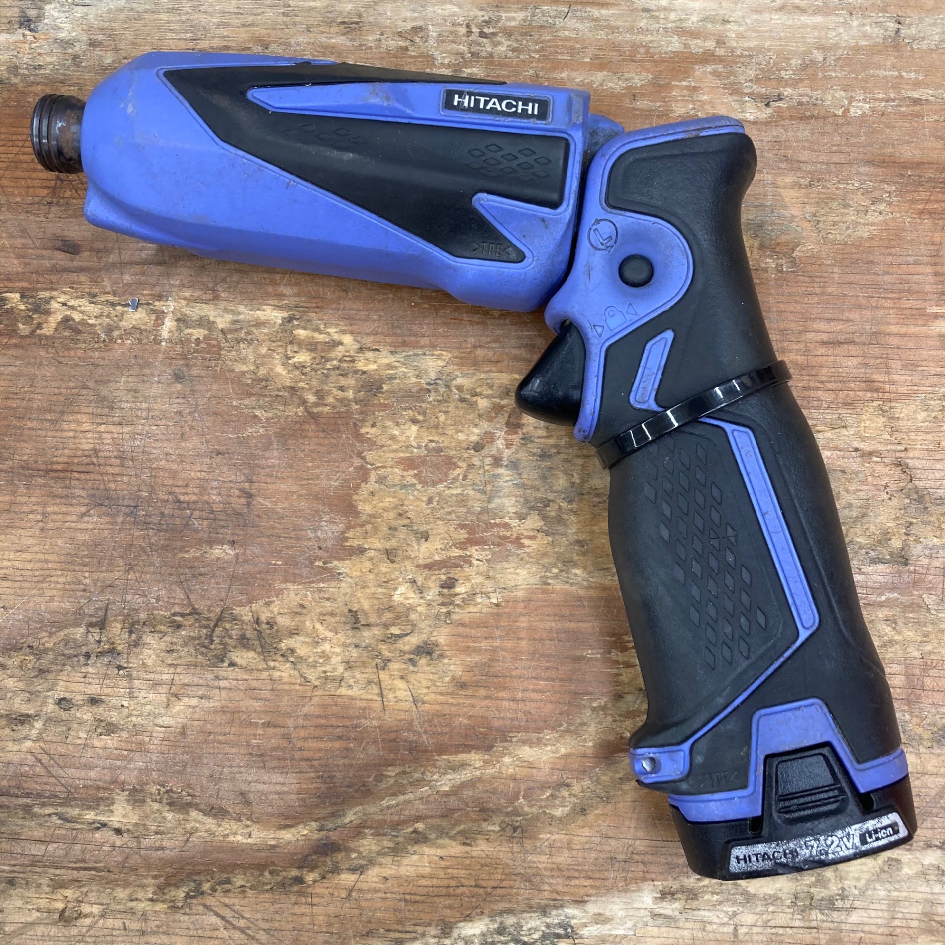 〇ハイコーキ(HIKOKI ※旧:日立工機) 7.2Vコードレスペンインパクト