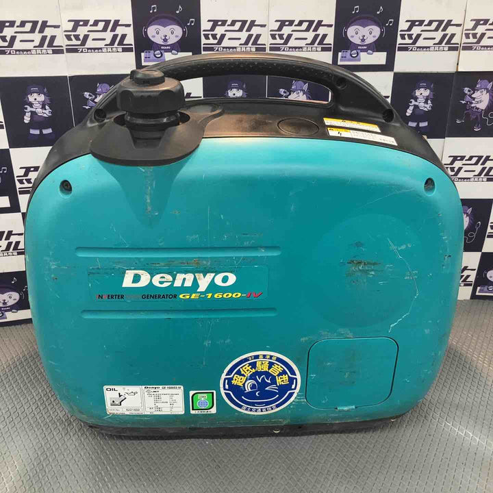 【中古品】デンヨー ガソリン発電機 GE-1600-IV【所沢店】
