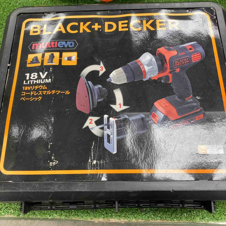 ◇ブラックアンドデッカー(BLACK+DECKER) マルチツール ベーシック 18V EVO183B1【川崎店】