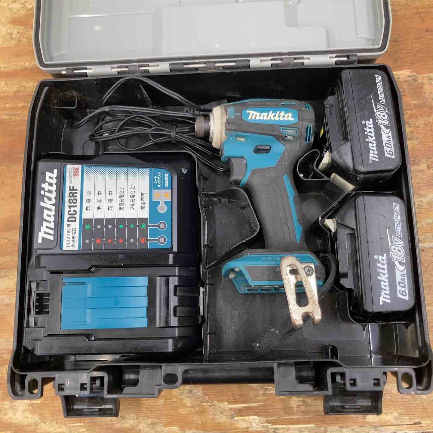 中古品☆マキタ 中古品 ☆ マキタ 18V 充電式インパクトドライバ 