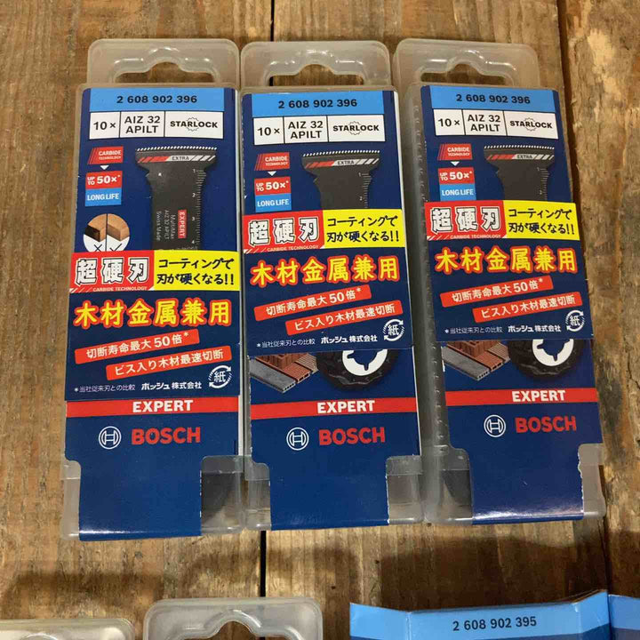 【未使用品】ボッシュ(BOSCH) マルチツールブレードスターロック AIZ32APILT 10枚入り*5点 5枚入り*2点 計60枚【所沢店】