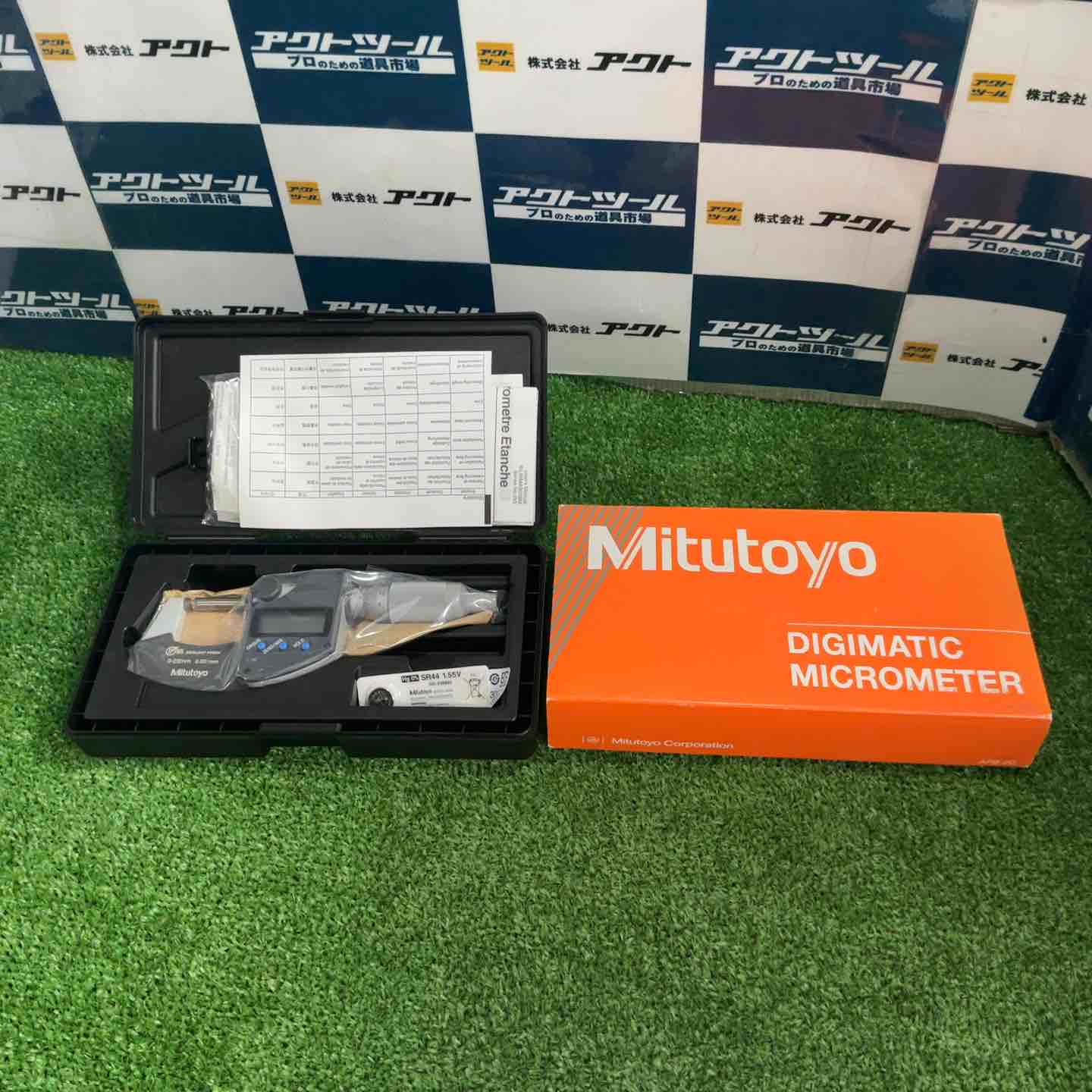 ミツトヨ mitsutoyo クーラントプルーフマイクロメータ MDC-25PXT