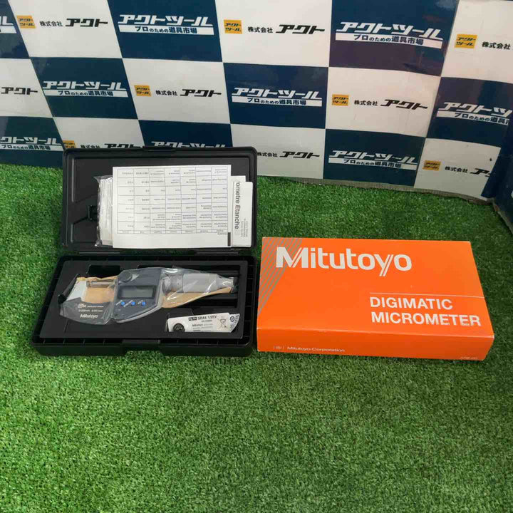 ミツトヨ mitsutoyo クーラントプルーフマイクロメータ MDC-25PXT【草加店】
