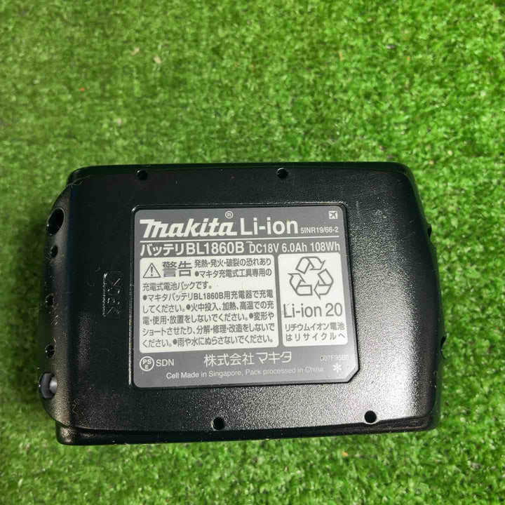 【未使用品】 マキタ (makita) リチウムイオンバッテリー 18V/6.0Ah BL1860B　10個セット 【藤沢店】
