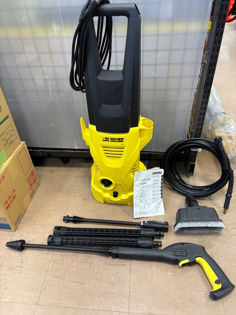 〇ケルヒャー(KARCHER) 高圧洗浄機 K 2（1.602-218.0）【草加店