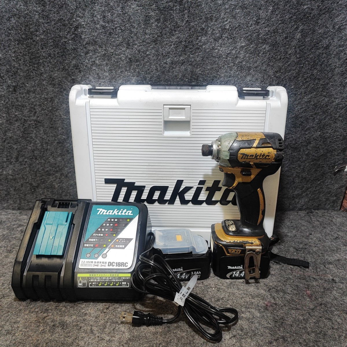 〇マキタ(makita) コードレスインパクトドライバ 14.4V ゴールド TD137DSP1 (TD137DRTX)【桶川店】 –  アクトツールオンラインショップ