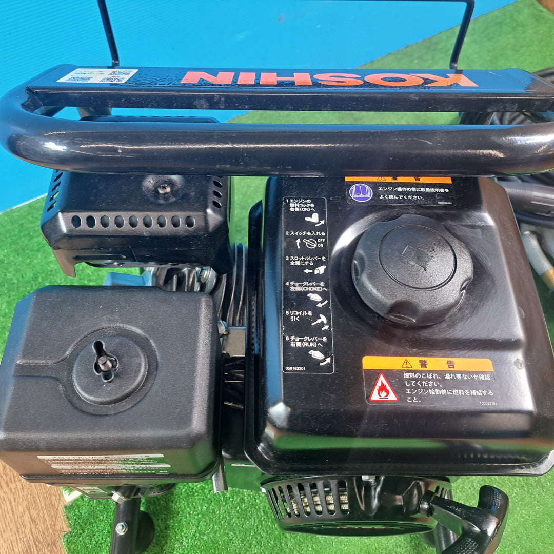 【店頭受取り限定】◇工進 エンジン式高圧洗浄機 14mpa 据置タイプ JCE-1408U【岩槻店】