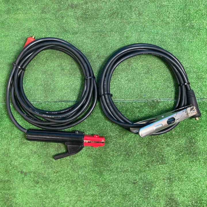 ◇HAIGE(ハイガー) 半自動溶接機 HG-MAG/MMA-100A トーチノズル・溶接ホルダーコード・アースコード付き　7.1㎏【岩槻店】
