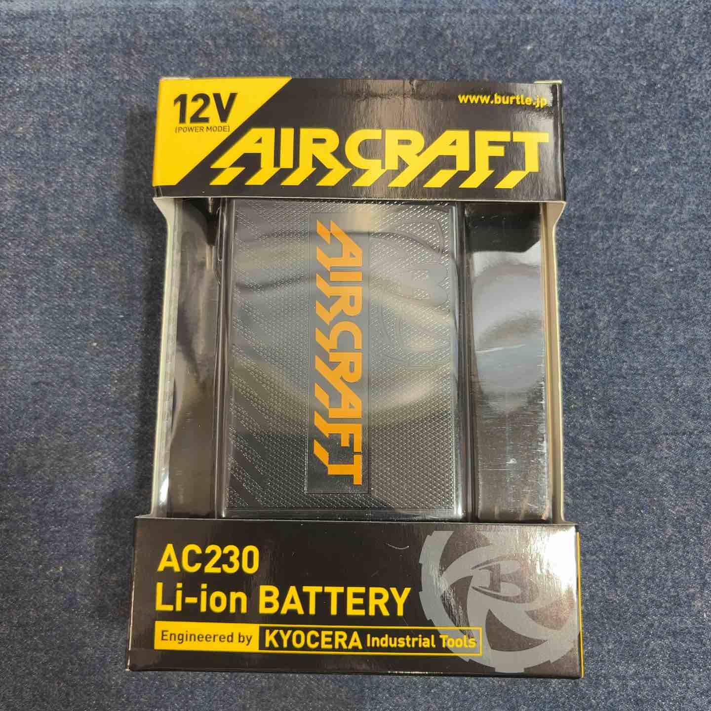 BURTLE/バートル 空調服用 12V バッテリー AC230【八潮店