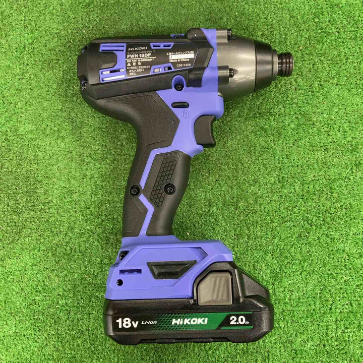 ◇HiKOKI(ハイコーキ) 18V コードレス インパクトドライバ 高トルクタイプ 2.0Ah 蓄電池×2個 充電器 ケース付 FWH18DF(2BG)【川崎店】