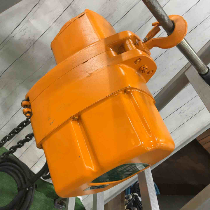 【店頭受取り限定】◇電動ウインチ(チェーン) キトー(KITO) EF2E 荷重490kg ファルコン 動作確認済【川口店】