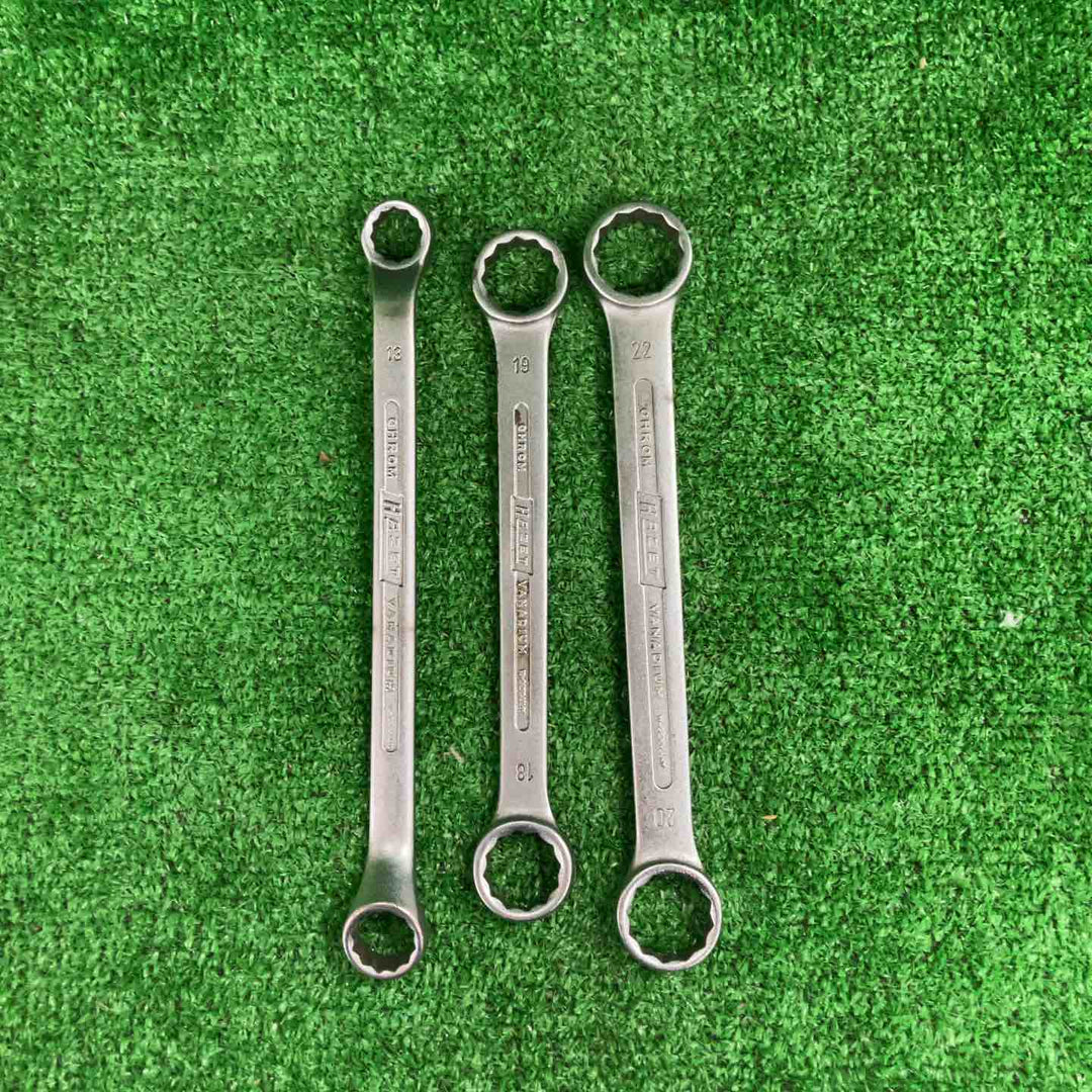 【中古品】▼HAZET メガネレンチ9本セット【川崎店】