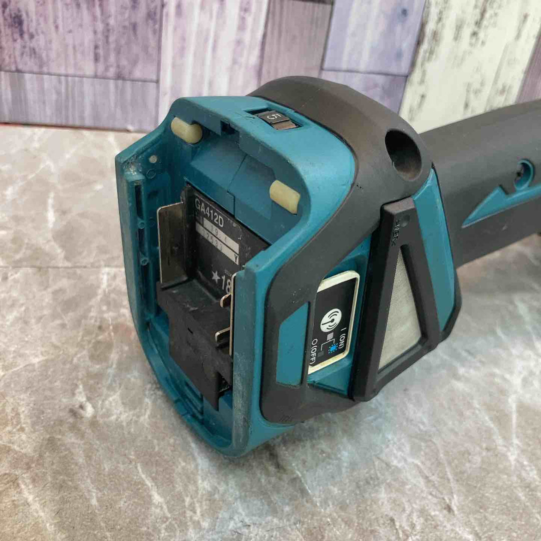 ★マキタ(makita) 100mmコードレスディスクグラインダ GA412DZ【八潮店】