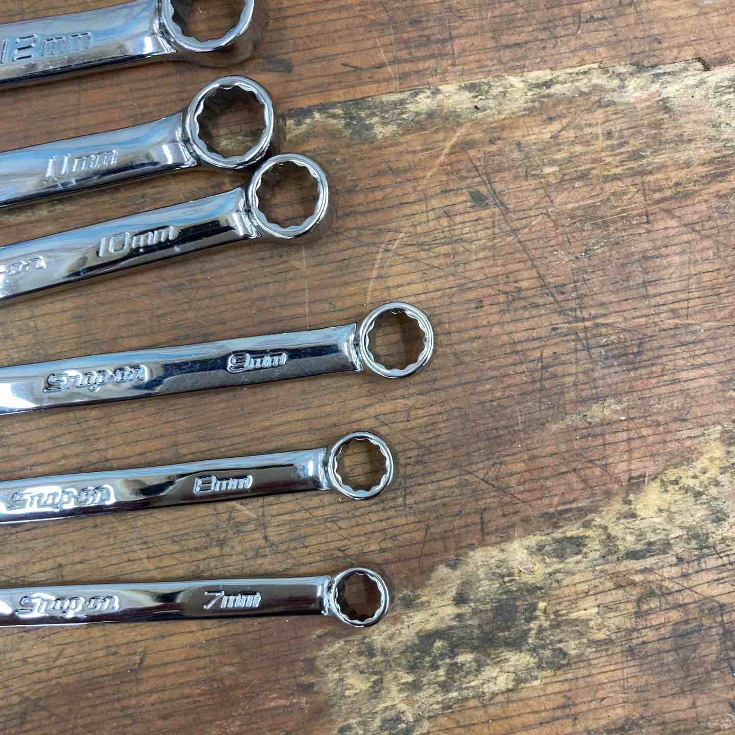 スナップオン(Snap-on) ショートコンビネーションレンチ 9本 セット OEXM7B/8B/9B/10B/11B/12B/13B/14B/15B【草加店】 スナップオン(Snap-on) ショートコンビネーションレンチ 9本 セット
