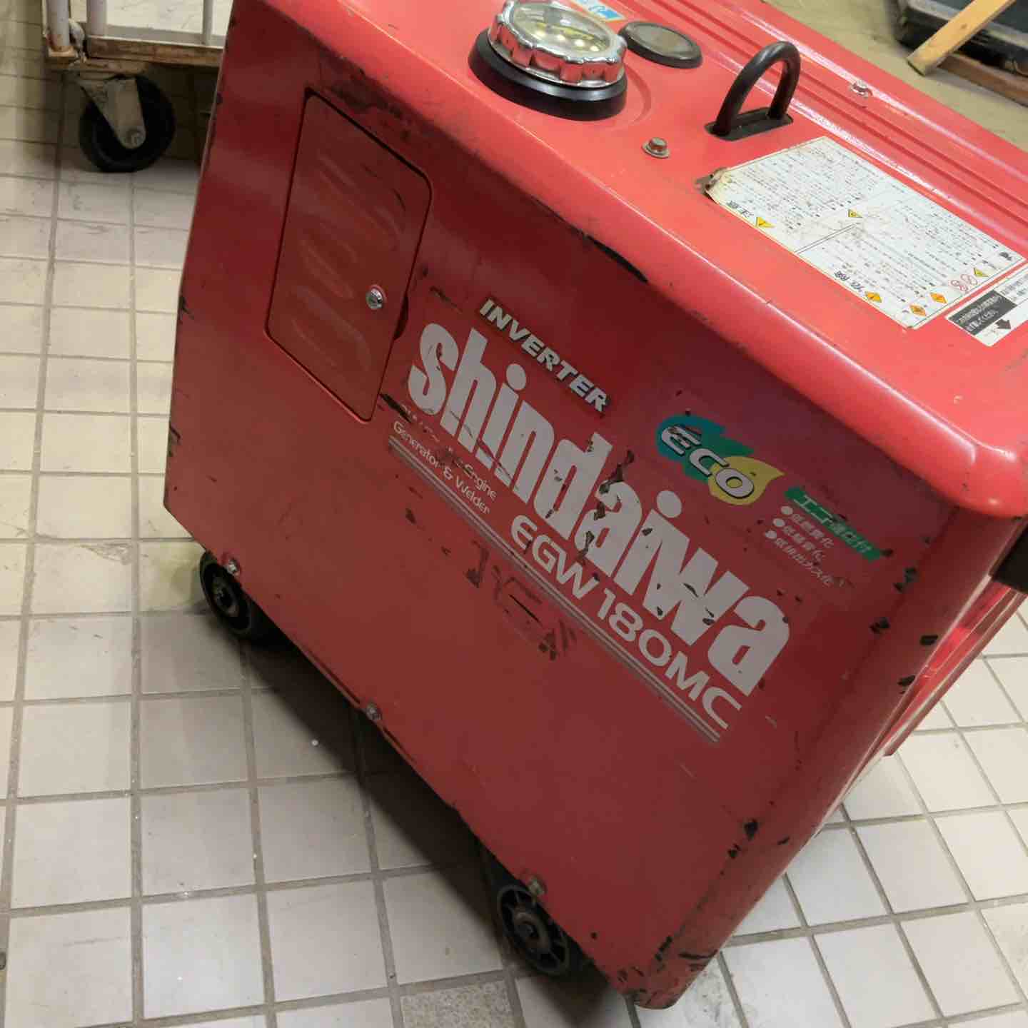 shindaiwa⁄新ダイワ ガソリンエンジン溶接機 EGW180MC-i - 中古工具 新 