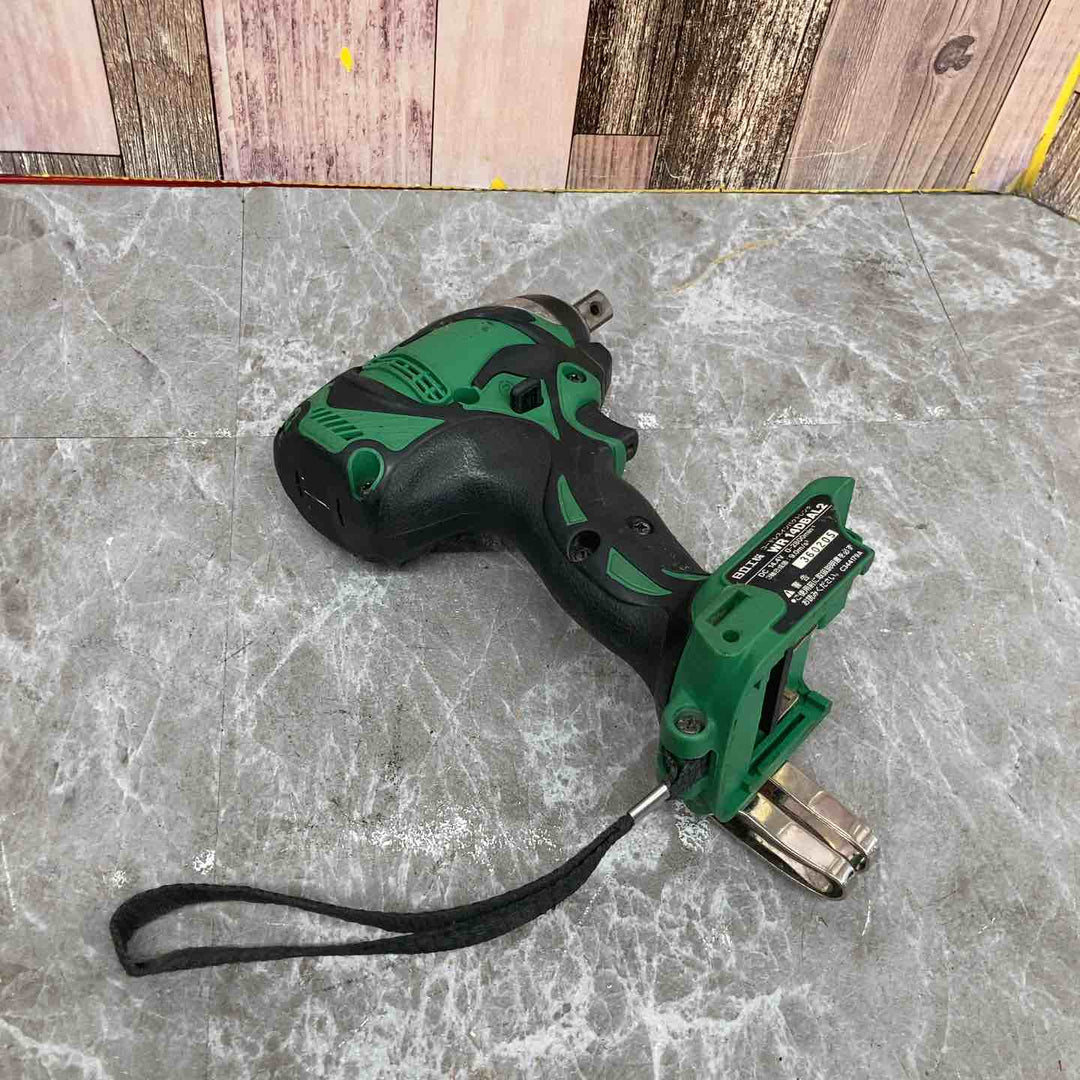 ◇HiKOKI(旧日立工機) 14.4V コードレスインパクトレンチ 充電式 グリーン 蓄電池・充電器別売り WR14DBAL2(NN) 本体のみ【八潮店】