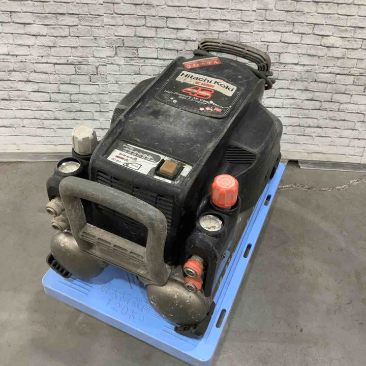 【現状品】★ハイコーキ(HIKOKI ※旧:日立工機) エアコンプレッサー EC1445H 保証なし【川口店】