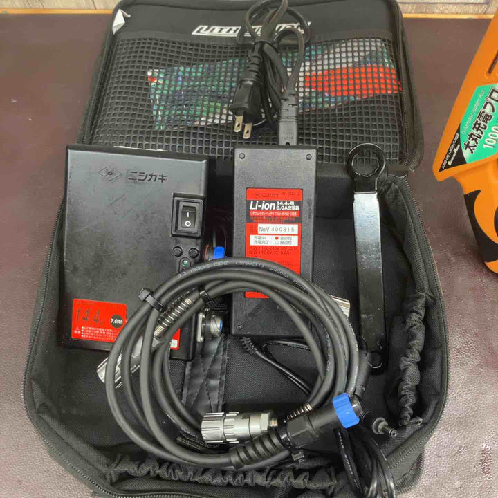 【中古品】 ニシガキ 太丸充電プロ 1000 2000 2点セット 【東大和店】