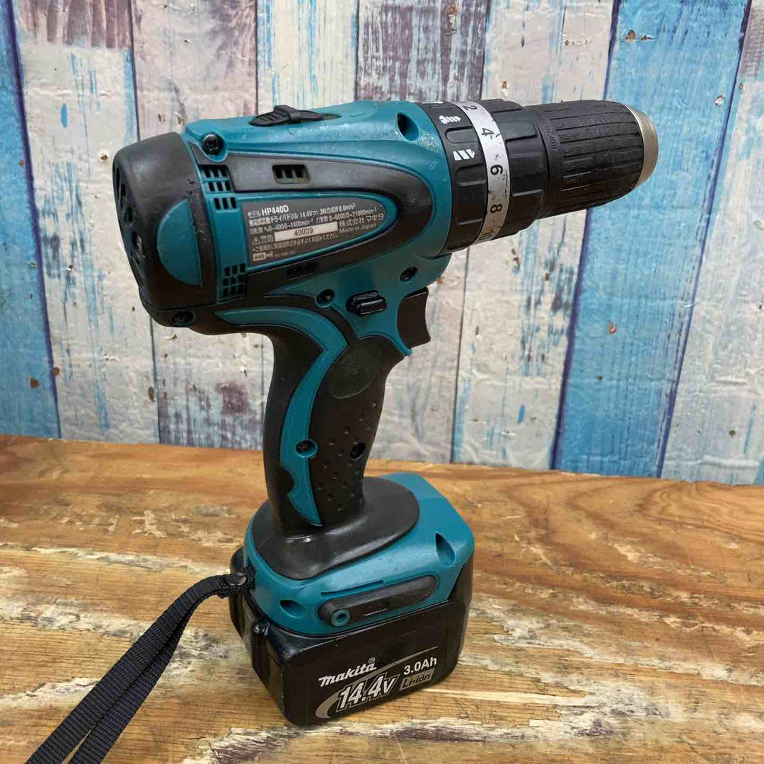 ★マキタ(makita) コードレス振動ドリルドライバー HP440DRFX【柏店】