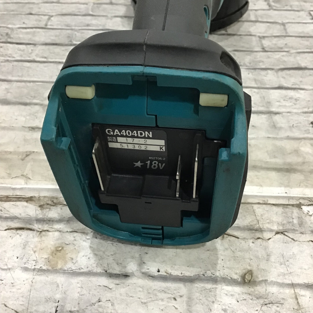 ☆マキタ(makita) 100mmコードレスディスクグラインダ GA404DZN (GA404DN)【川口店】