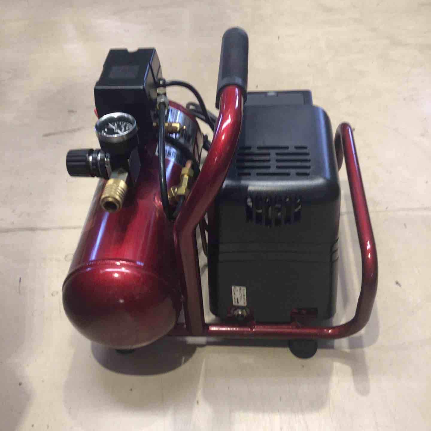 SR-045 オイルレス エアーコンプレッサー (SK11) ◇藤原産業 タンク 
