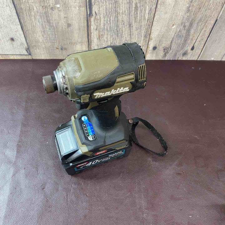 【中古品】マキタ(makita) インパクトドライバー TD001DZO バッテリーBL4040付属【東大和店】