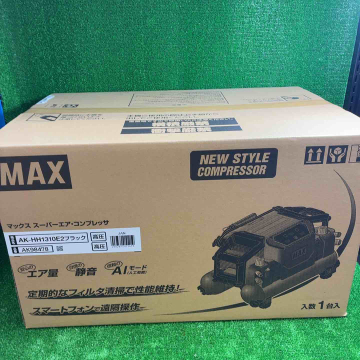 【未使用】 マックス(MAX) 高圧専用エアコンプレッサー AK-HH1310E2_ブラック 【藤沢店】