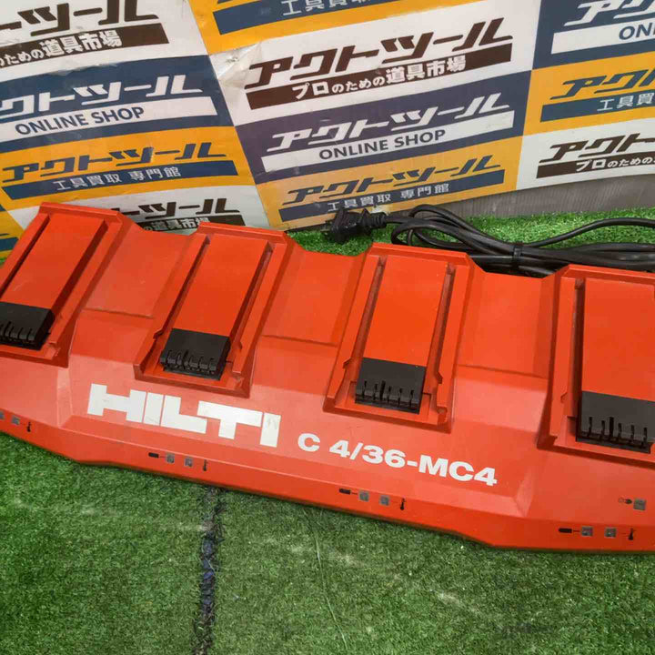 HILTI ヒルティ 四口充電器 C4/36-MC4【草加店】