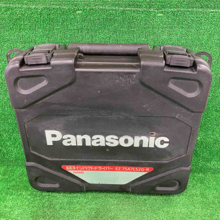 ★パナソニック(Panasonic) コードレスインパクトドライバー EZ75A7LS2G-R【川崎店】