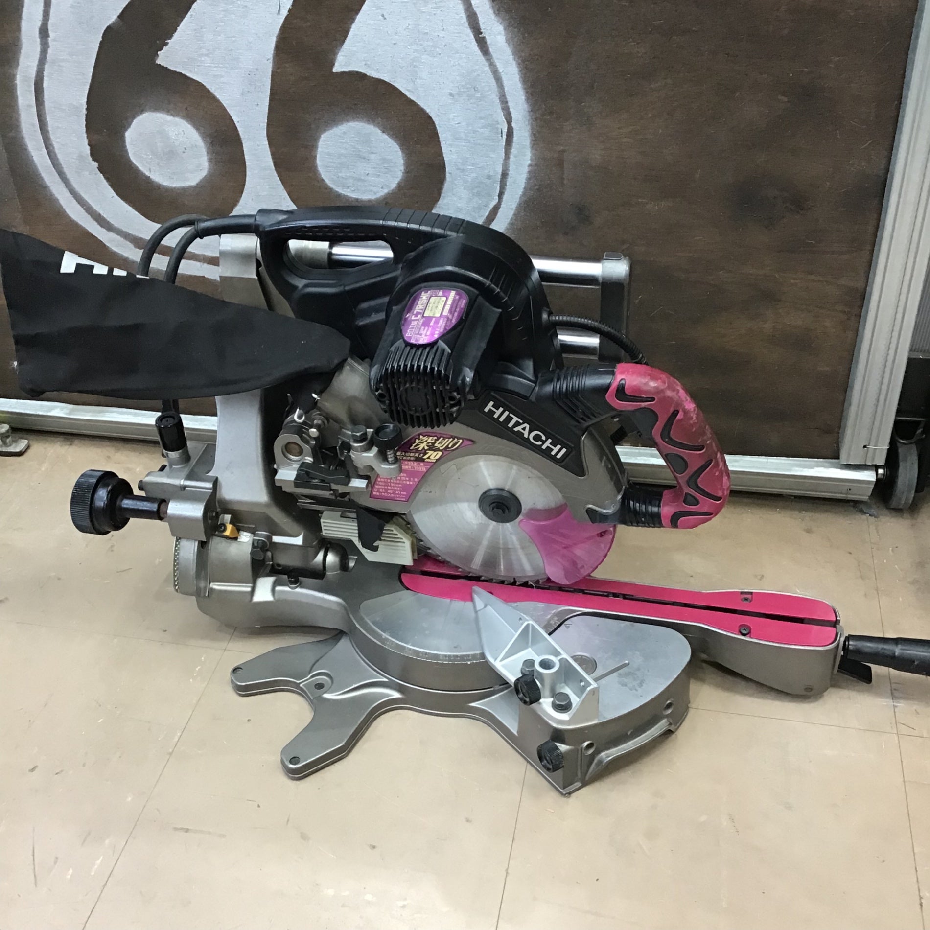 ★ハイコーキ(HIKOKI ※旧:日立工機) 卓上スライド丸のこ C7RSHC【草加店】 ☆ハイコーキ(HIKOKI ※旧:日立工機) 卓上スライド丸のこ C7RSHC【草加