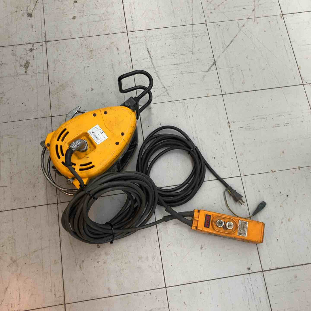 【現状品/店頭受取り限定】◇京セラ(リョービ) ウインチ WI-125(Φ4ｘ31m)【鴻巣店】